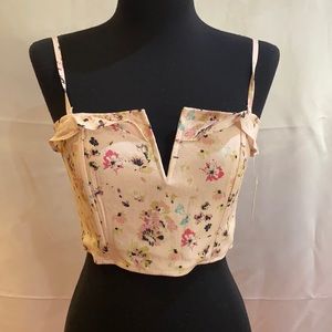 Flutter bustier top
